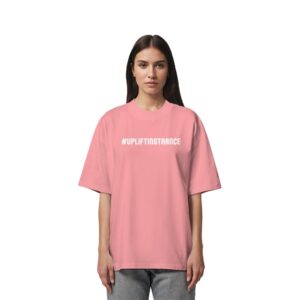 front-organic-oversize-shirt-pink-joy-835-0495-1000x.jpg Hashtag Uplifting Trance - Oversize Shirt