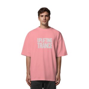 Uplifting Trance Grey Typographic - Oversize Shirt