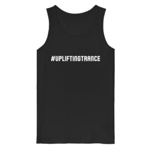 front-organic-tank-top-black-431-29e7-1000x.jpg Hashtag Uplifting Trance - Tank Top