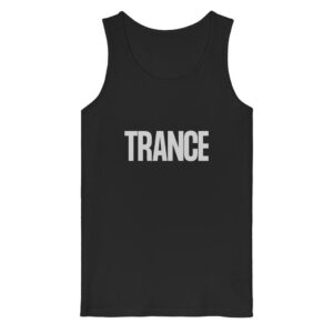 Trance Grey Typographic - Tank Top