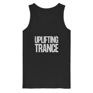 Uplifting Trance Grey Typographic - Tank Top