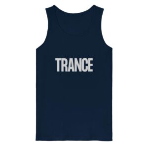 Trance Grey Typographic - Tank Top
