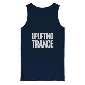 Uplifting Trance Grey Typographic - Tank Top