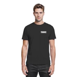 Trance T-Shirt Backprint Dance Music With Melodies And Emotions - Premium Shirt