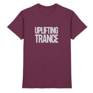 front-premium-shirt-burgundy-368-badb-1000x.jpg Uplifting Trance T-Shirt Grey Typographic - Premium Shirt