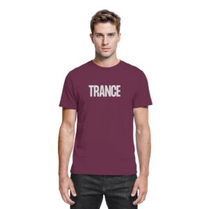 front-premium-shirt-burgundy-461-33a5-1000x.jpg Trance T-Shirt Grey Typographic - Premium Shirt