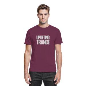front-premium-shirt-burgundy-461-badb-1000x.jpg Uplifting Trance T-Shirt Grey Typographic - Premium Shirt