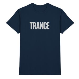 front-premium-shirt-navy-368-33a5-1000x.jpg Trance T-Shirt Grey Typographic - Premium Shirt