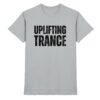 Uplifting Trance T-Shirt Distressed Black Font - Premium Shirt