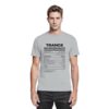 Trance T-Shirt Trance Nutrition Facts - Premium Shirt