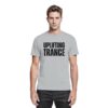 Uplifting Trance T-Shirt Distressed Black Font - Premium Shirt