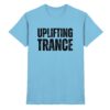 Uplifting Trance T-Shirt Distressed Black Font - Premium Shirt