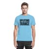 Uplifting Trance T-Shirt Distressed Black Font - Premium Shirt
