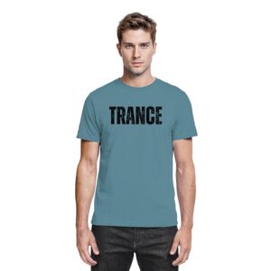 front-premium-shirt-stone-blue-461-31be-1000x.jpg Trance T-Shirt Distressed Black Font - Premium Shirt