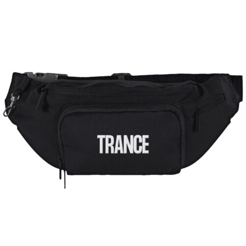 Trance Grey Typographic - Shoulder Bag