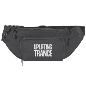 Uplifting Trance Grey Typographic - Shoulder Bag