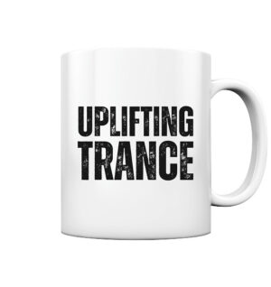 Uplifting Trance Distressed - Glossy Mug